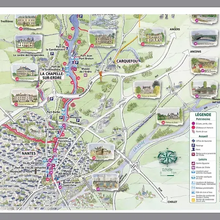 בית נופש Erdre Riviere Climatise *