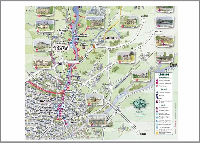 بيت للعطل Erdre Riviere Climatise *